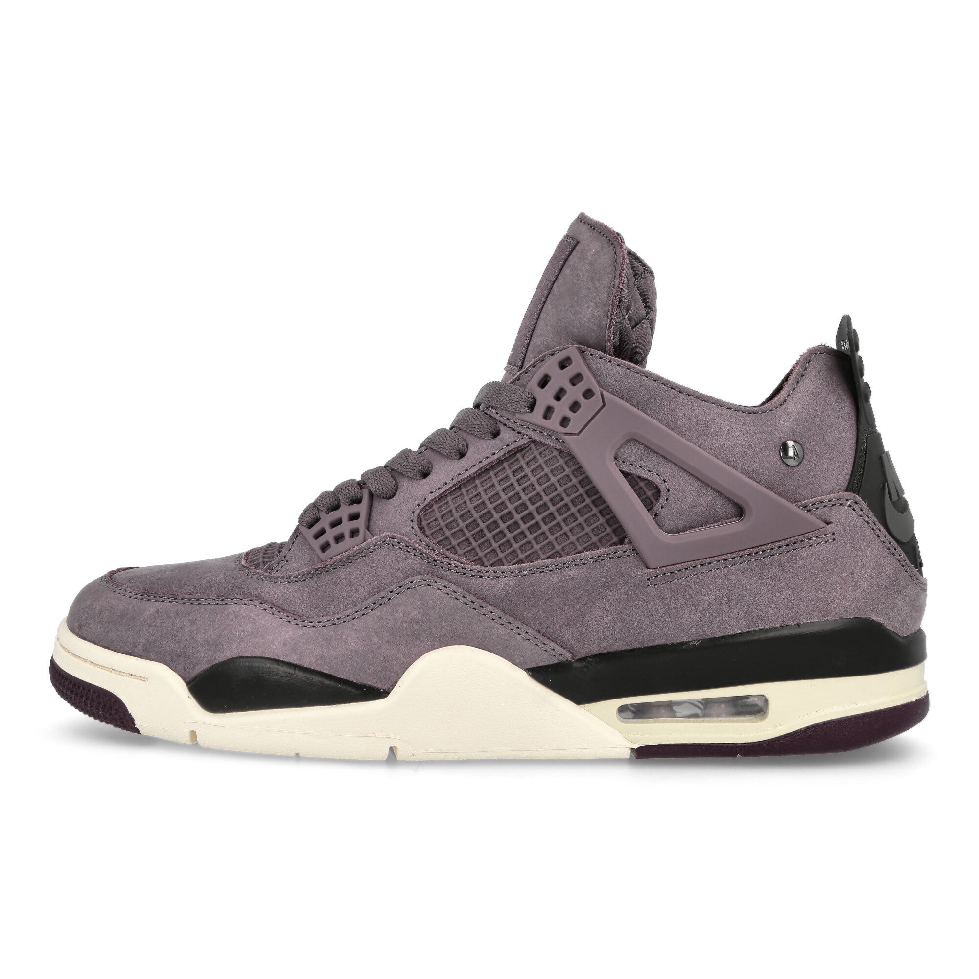 Jordan A Ma Maniere x Air Jordan 4 Retro SP Violet Ore / Medium Ash - Black - Muslin High Top Sneakers DV6773 220 | Overkill