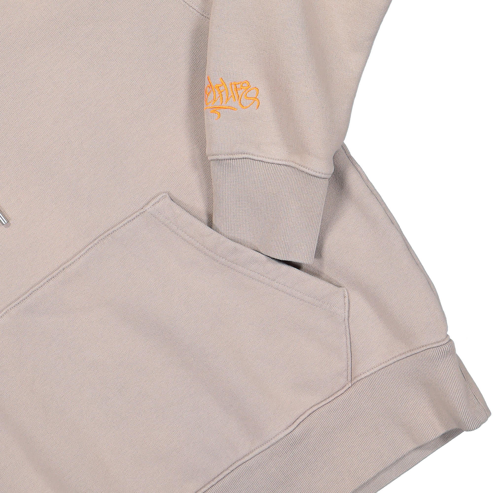 Jordan Shelflife x Air Jordan Ifc Hoodie Enigma Stone / Total Orange Hoodies Detailfoto | Overkill