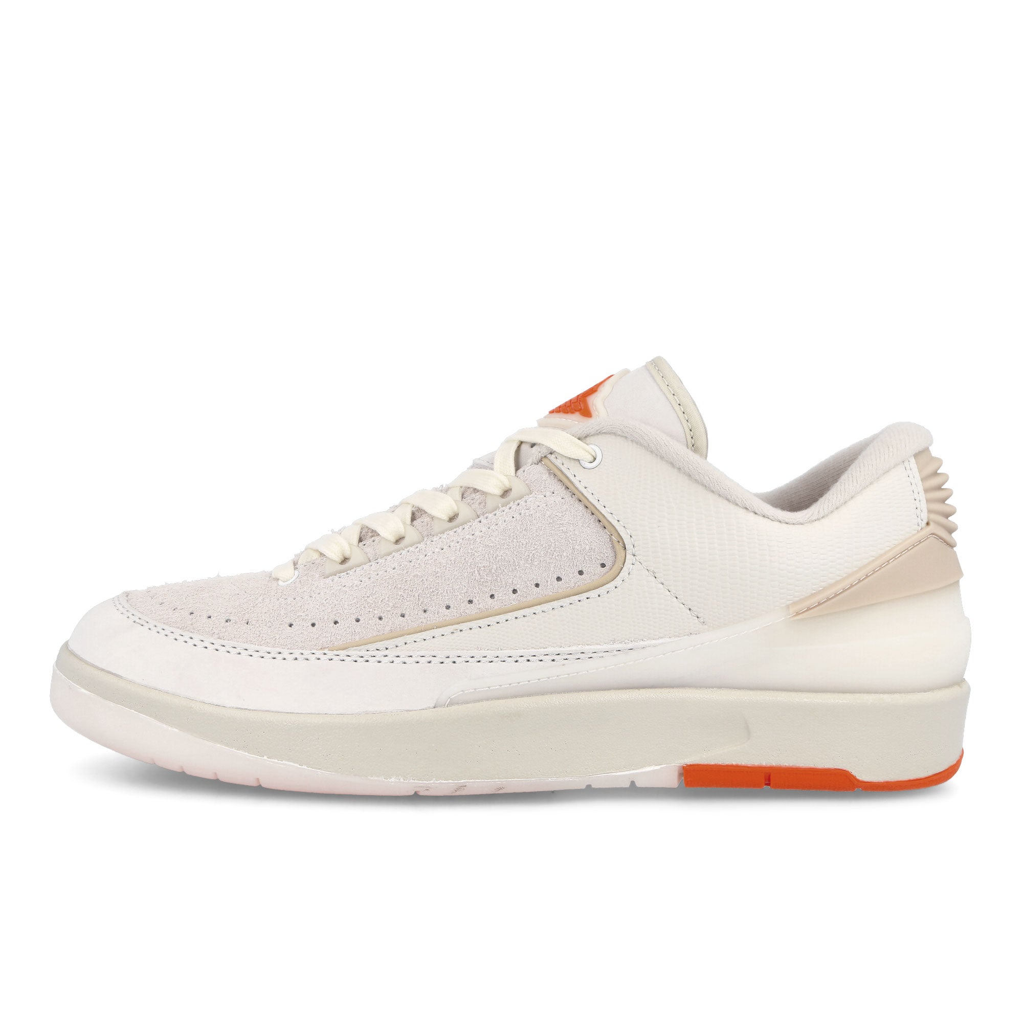 Jordan Shelflife x Air Jordan 2 Retro Low SP White-Sail - Light Bone - Bright Mandarin Sneakers DV7128 110 | Overkill
