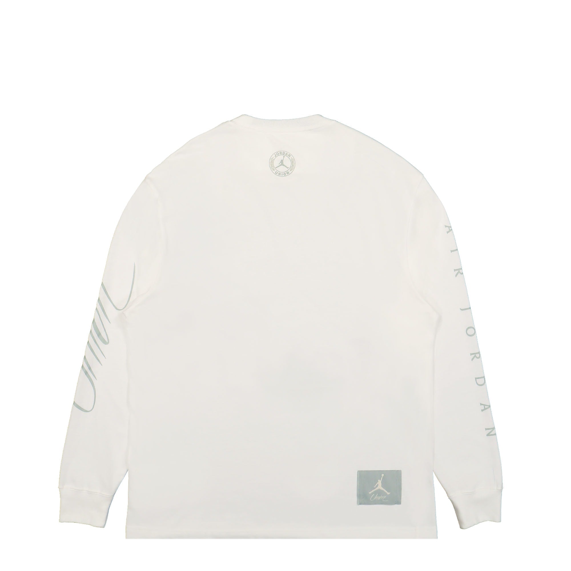 Jordan Long Sleeve T-Shirt White / Grey Haze Longsleeves Material | Overkill