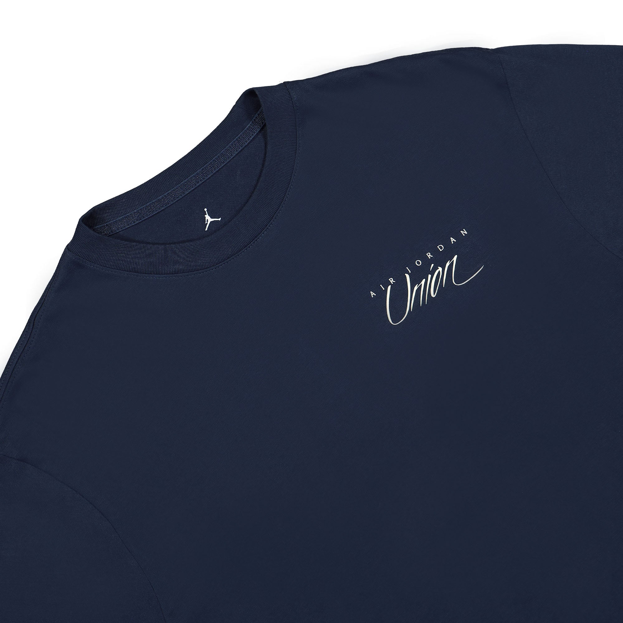 Jordan Union LA x Air Jordan Long Sleeve T-Shirt College Navy / Coconut Milk T-Shirts Close-up | Overkill