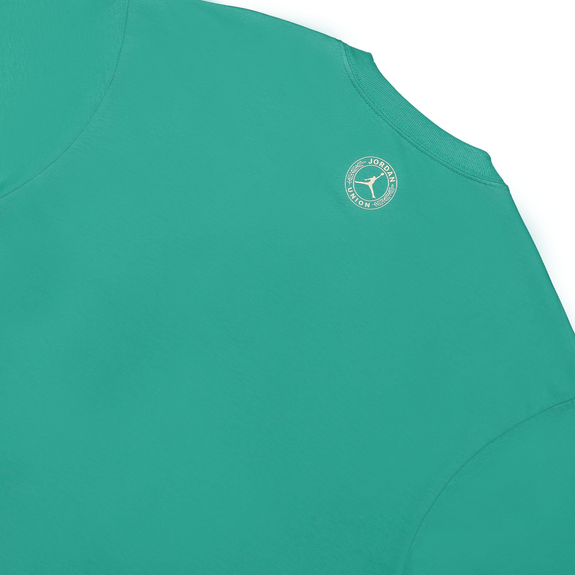 Jordan Union LA x Air Jordan T-Shirt Kinetic Green / Coconut Milk T-Shirts Detailfoto | Overkill