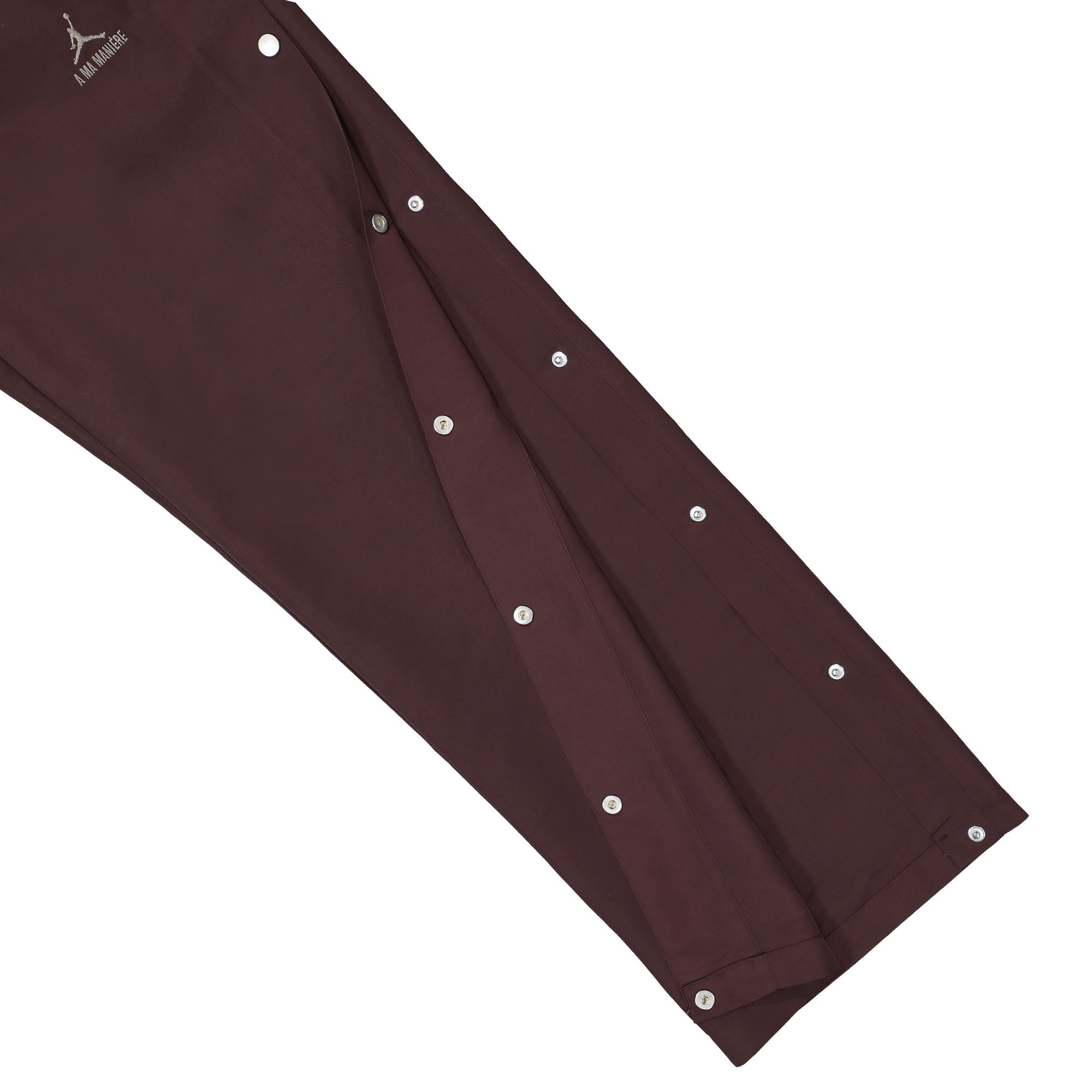 Jordan A Ma Maniere x Jordan Snap Pant Mahogany Sweat & Track Pants Detail view 2 | Overkill