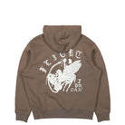 Jordan Umar Rashid x Jordan Artist Series Flight Fleece Hoodie Palomino / Sail Hoodies Close-up | Overkill