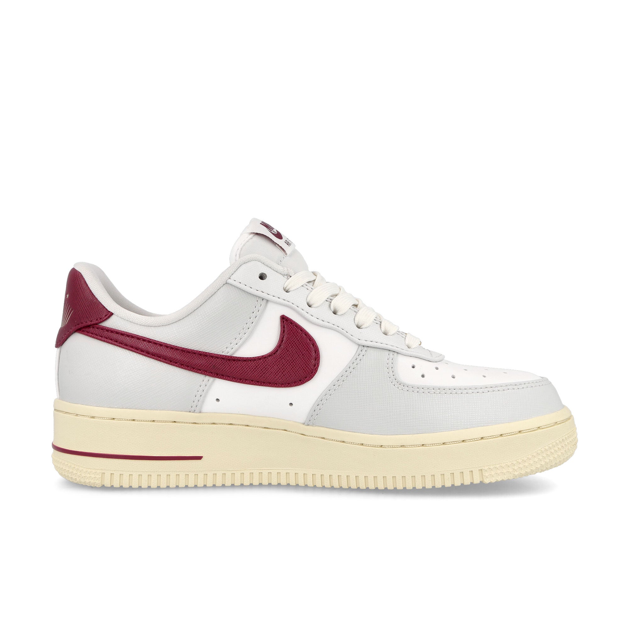 Nike Wmns Air Force 1 '07 SE Photon Dust-Team Red Low Top Sneakers  Silhouette | Overkill