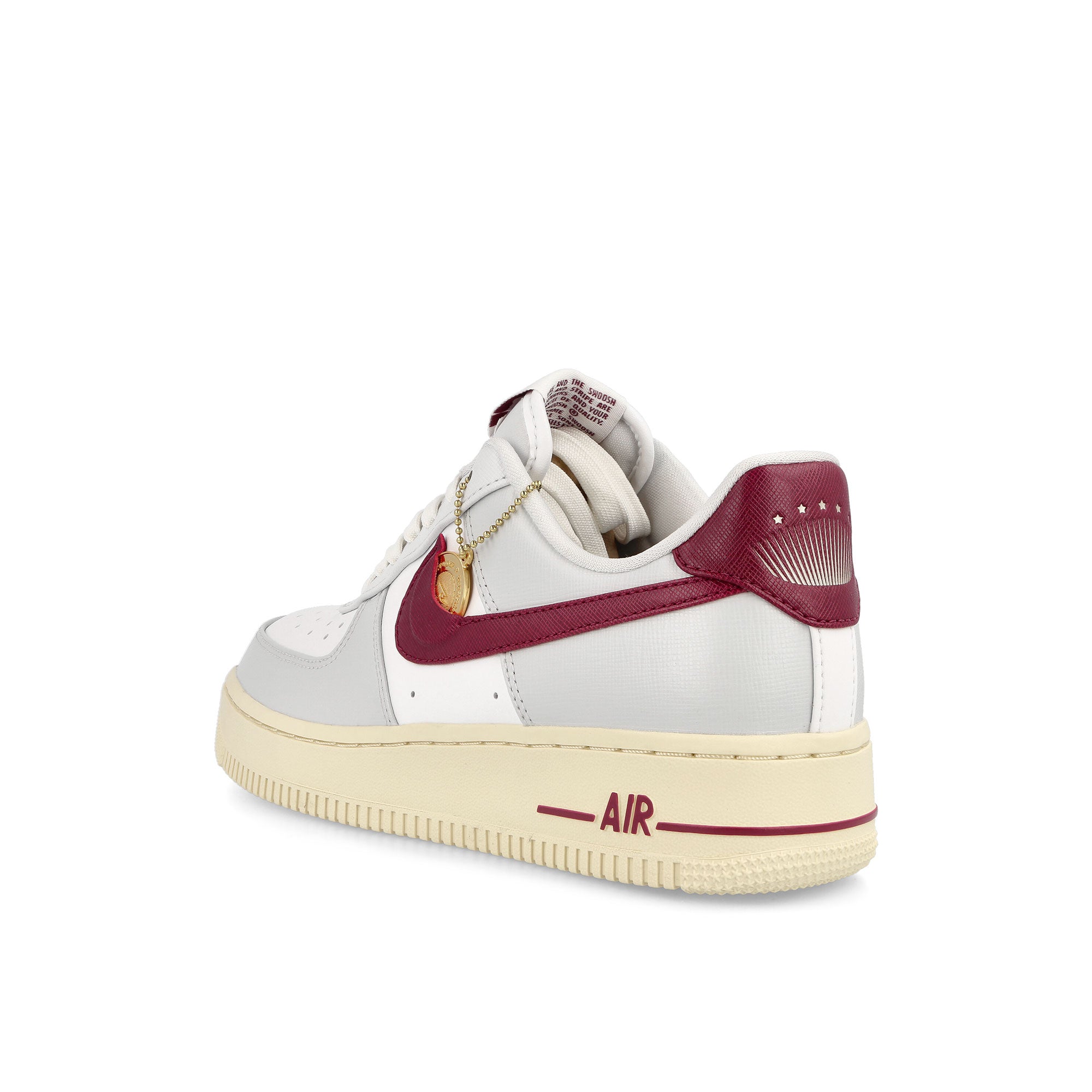 Nike Wmns Air Force 1 '07 SE Photon Dust-Team Red Low Top Sneakers  Material | Overkill