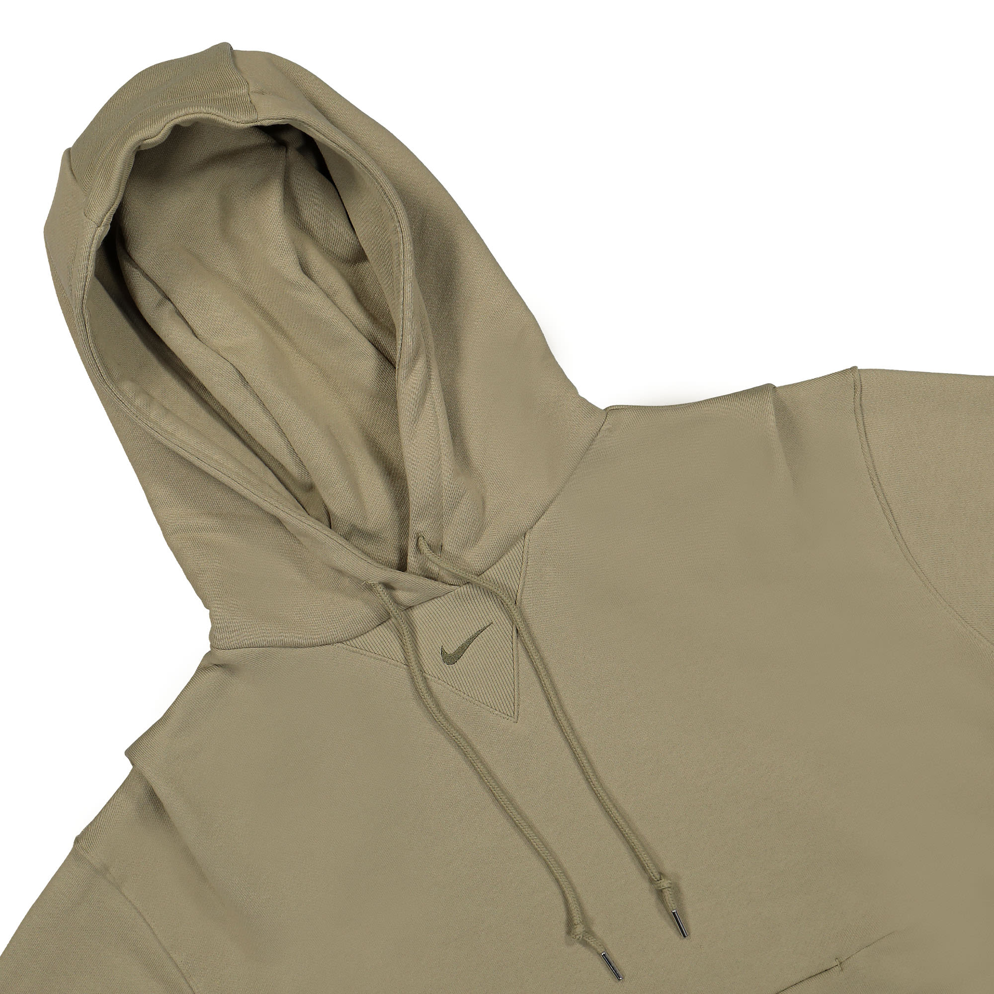 Nike W Fleece Oversize French Terry Hoodie Neutral Olive / Medium Olive Hoodies Close-up | Overkill