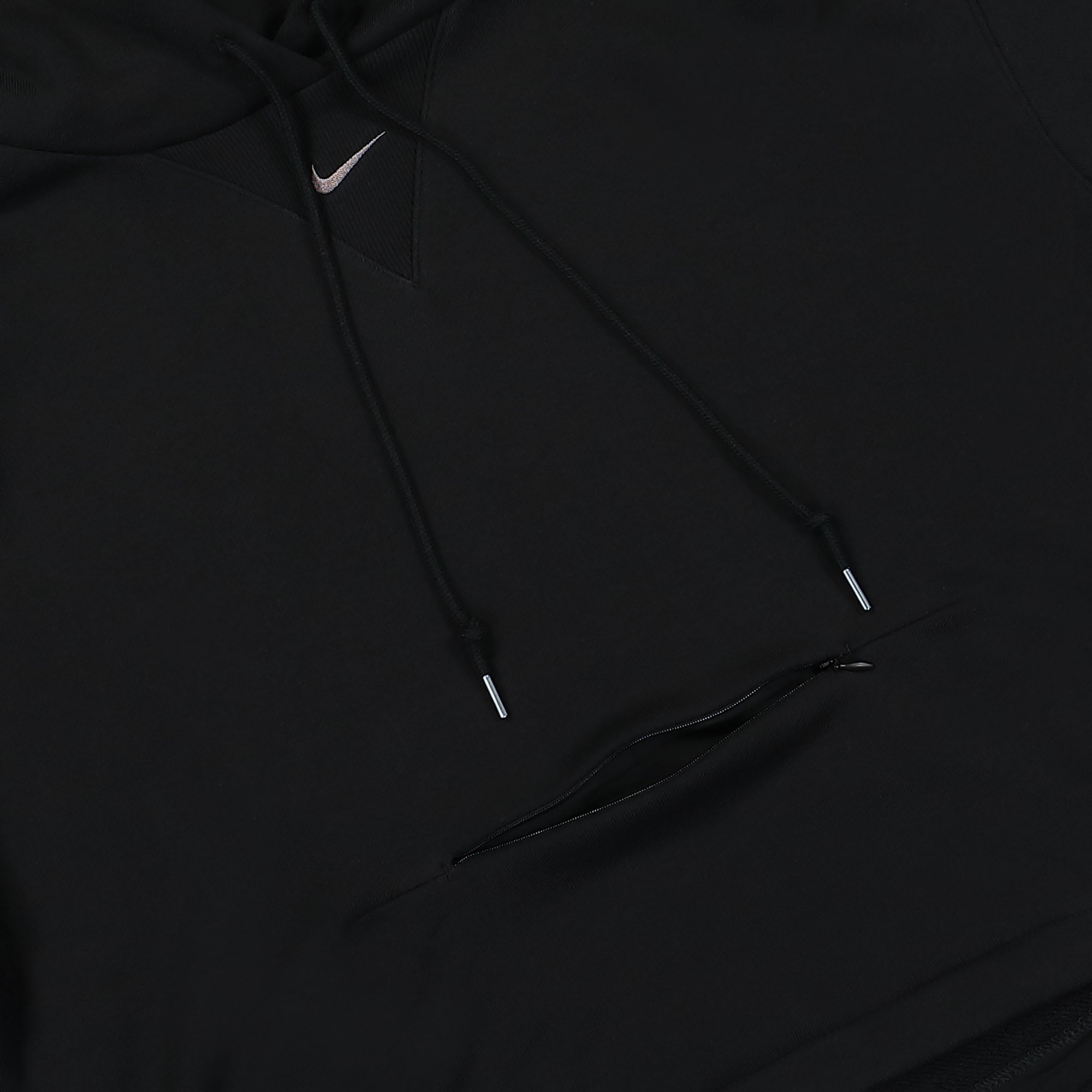 Nike W Modern Fleece Oversize French Terry Hoodie Black / Flat Pewter Hoodies Detail view 1 | Overkill