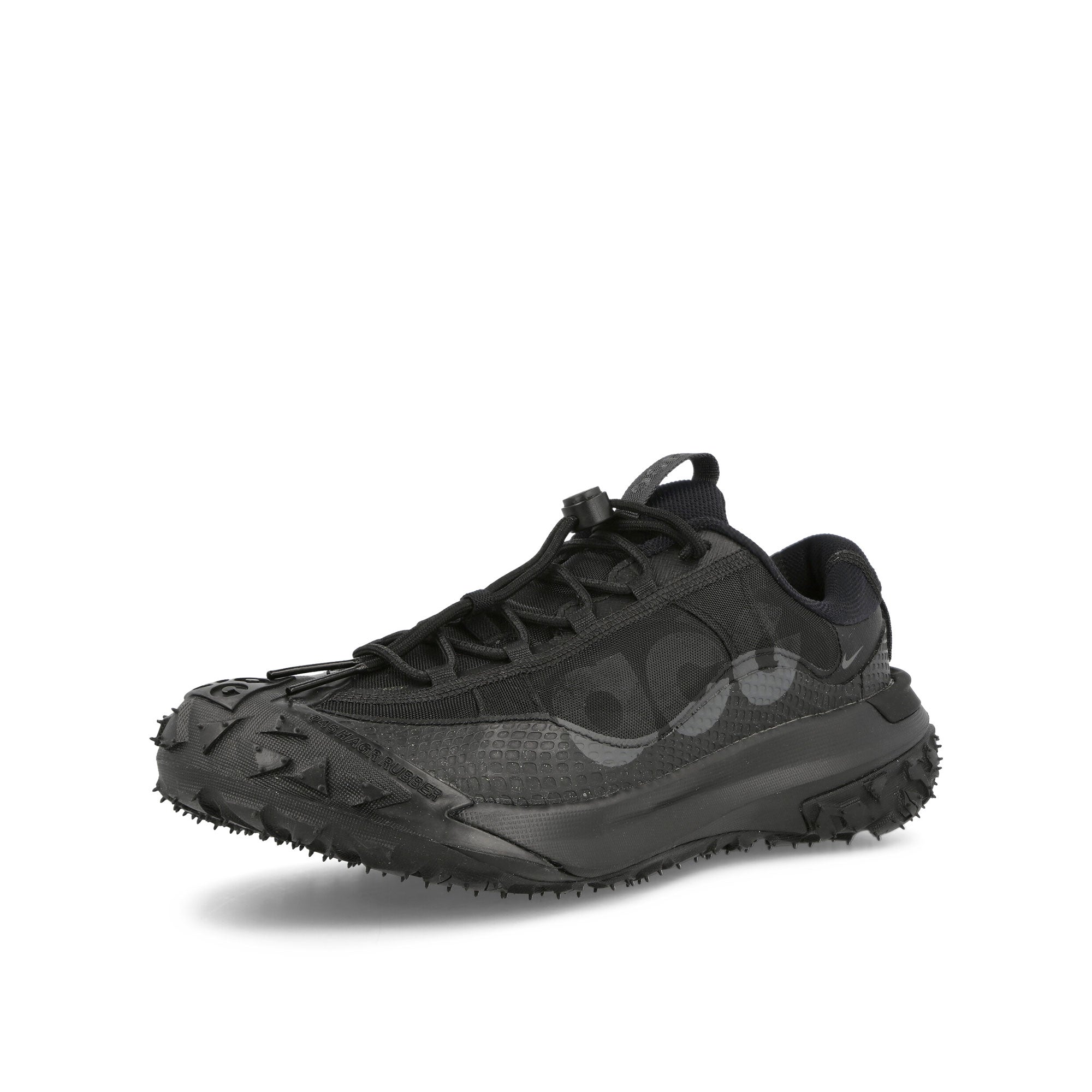 Nike ACG Mountain Fly 2 Low Black / Anthracite - Black - Black Low Top Sneakers  Close Up | Overkill