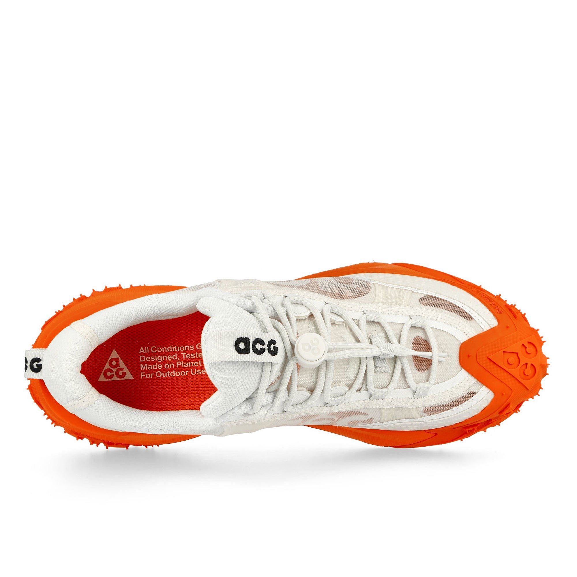 Nike ACG Mountain Fly 2 Low Summit White / Summit White - Black Low Top Sneakers  Detailfoto | Overkill