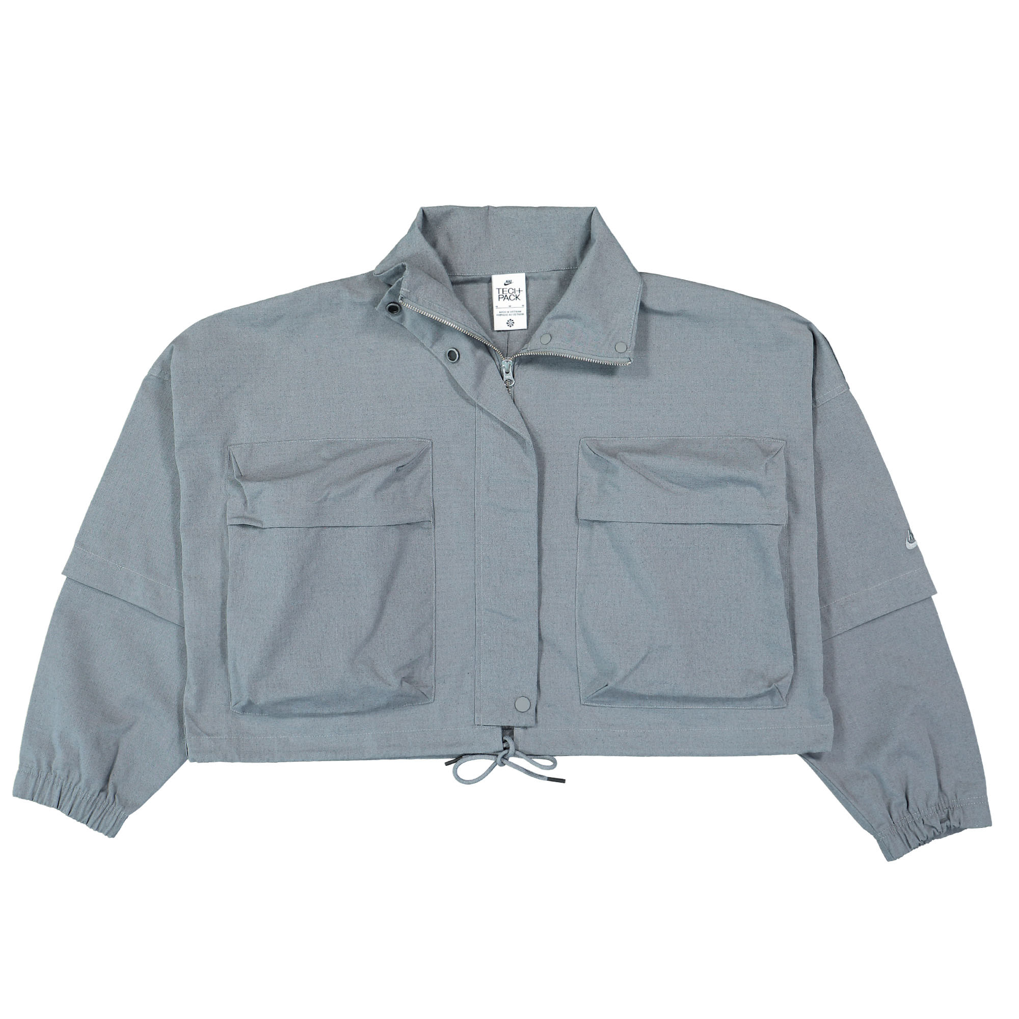 Nike W Tech Pack Ripstop Jacket Grey Heather / Cool Grey Jackets DV8487 050 | Overkill