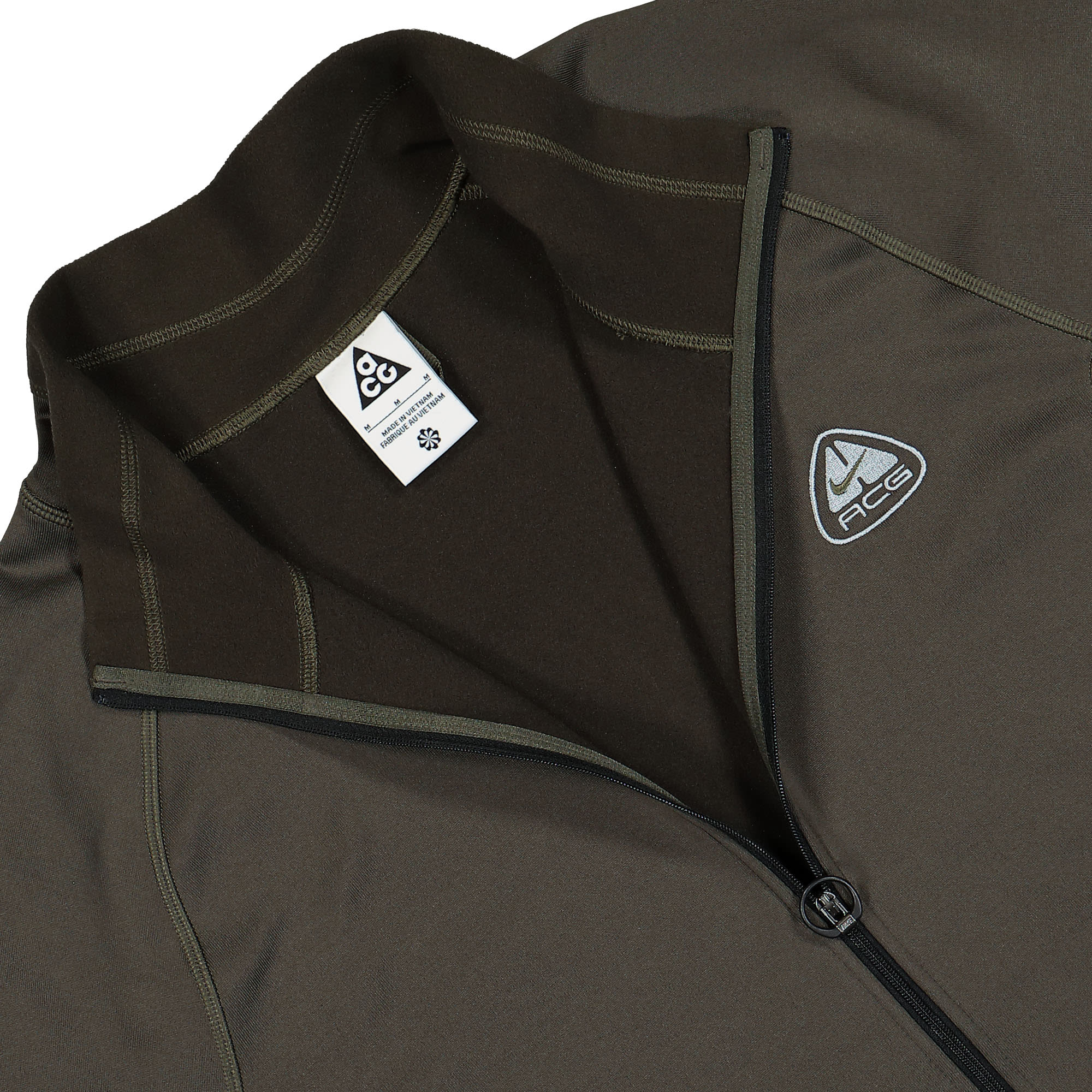 Nike ACG Oregon Series Reissue Polartec Top Cargo Khaki / Schwarz / Wolf Grey Longsleeves Material | Overkill