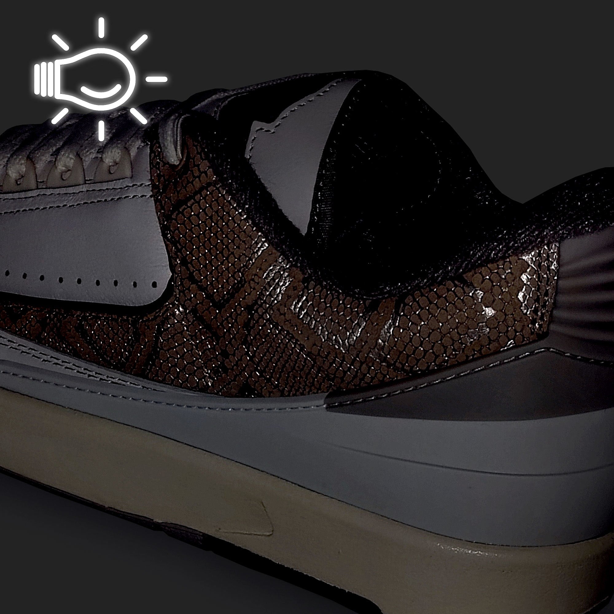 Jordan Air Jordan 2 Retro Low White / Cement Grey - Sanddrift - Neutral Grey Low Top Sneakers  Material | Overkill