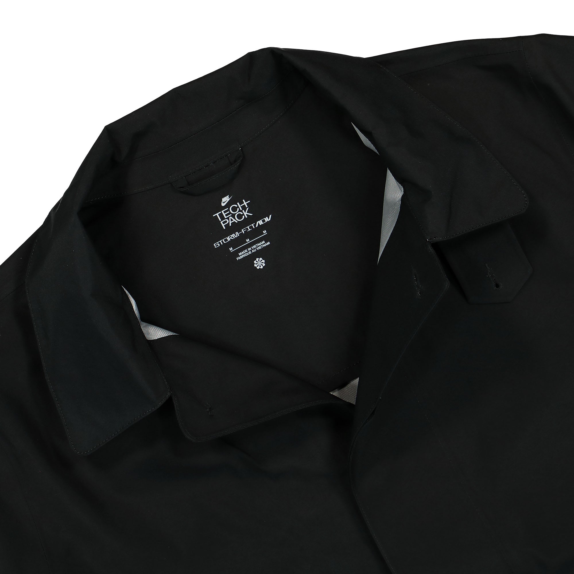 Nike NSW Storm-Fit ADV Gore-Tex Trench Parka Black / Black Parkas Close-up | Overkill