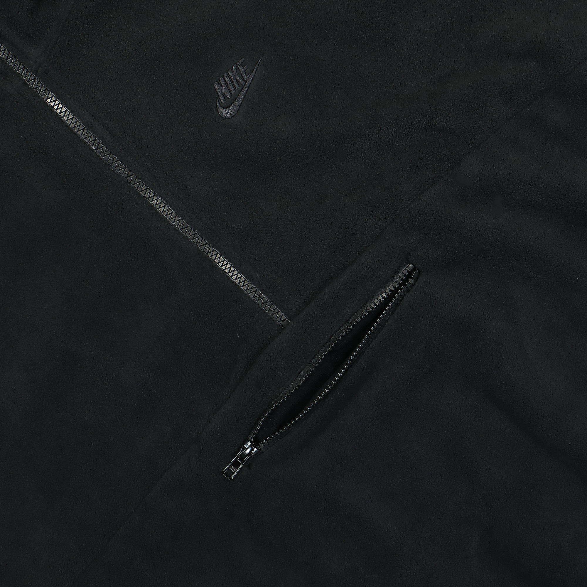 Nike Club Fleece+ 1/2-Zip Fleece Top Black / Black Jackets Detailfoto | Overkill