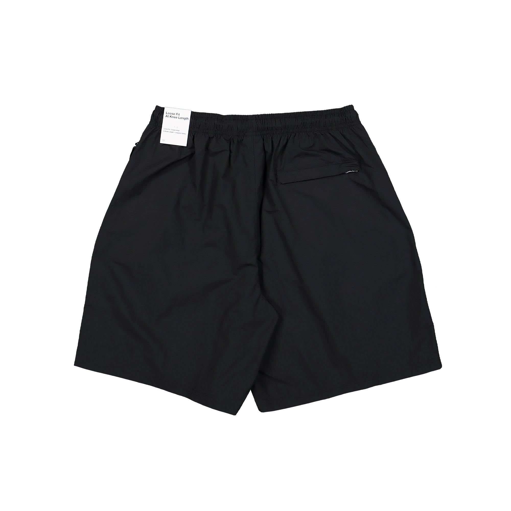 Nike Solo Swoosh Woven Shorts Black / White Shorts Material | Overkill