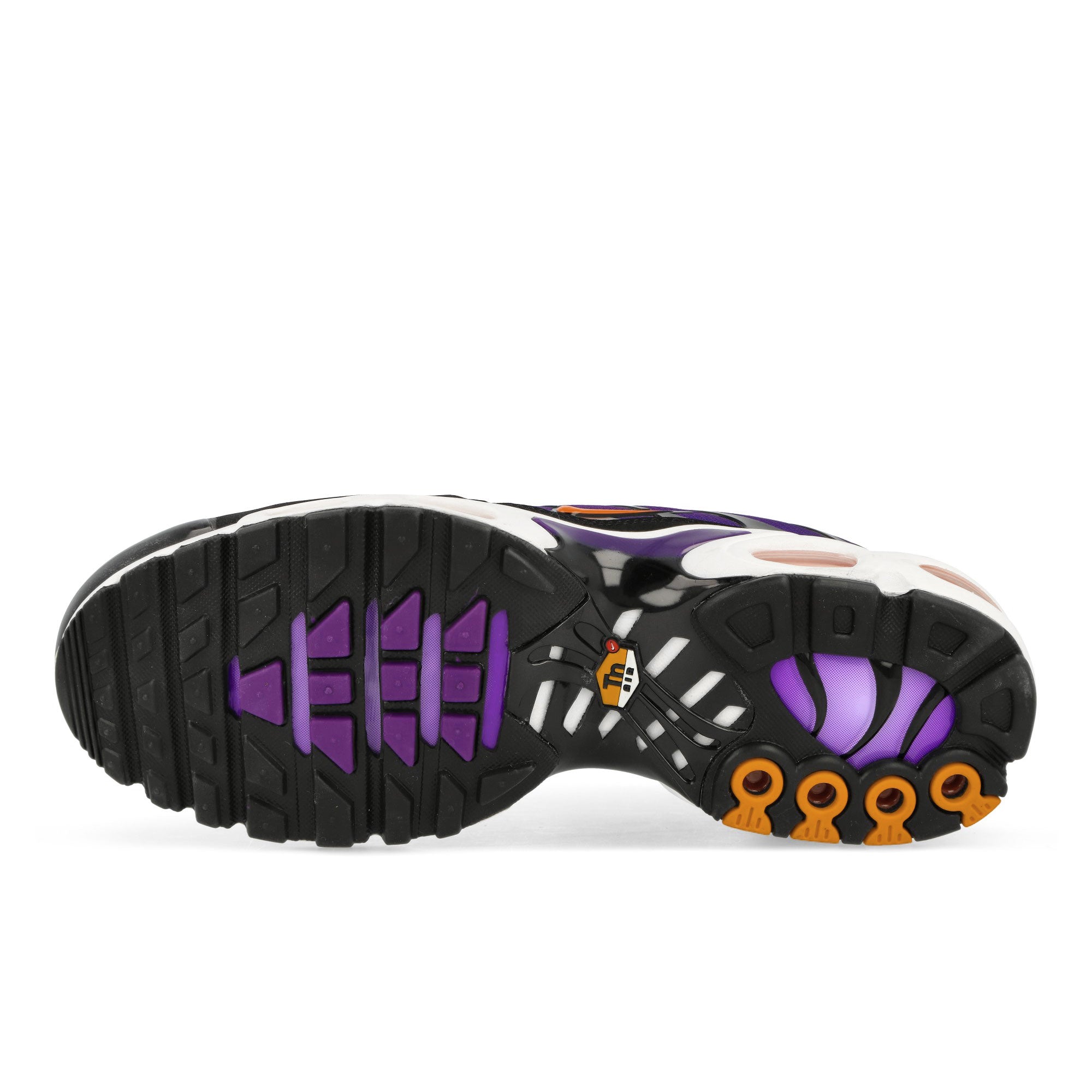 Nike Air Max Plus OG Voltage Purple / Total Orange - Purple Agate Low Top Sneakers  Detail View 1 | Overkill