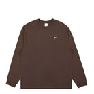 Nike Solo Swoosh Longsleeve Tee Baroque Brown / White Longsleeves DX0884 237 | Overkill