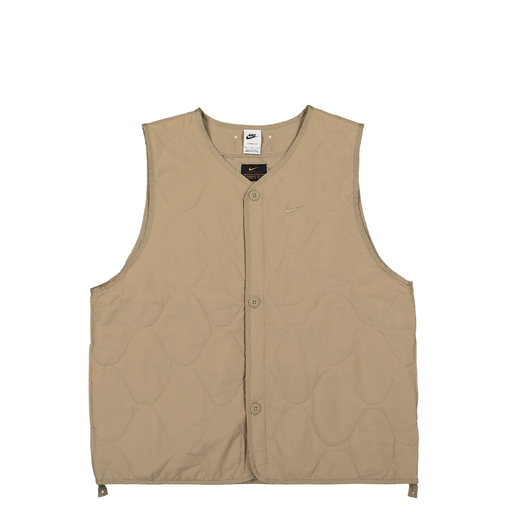 Nike Life Woven Insulated Military Vest Khaki / Khaki Vests DX0890 247 | Overkill