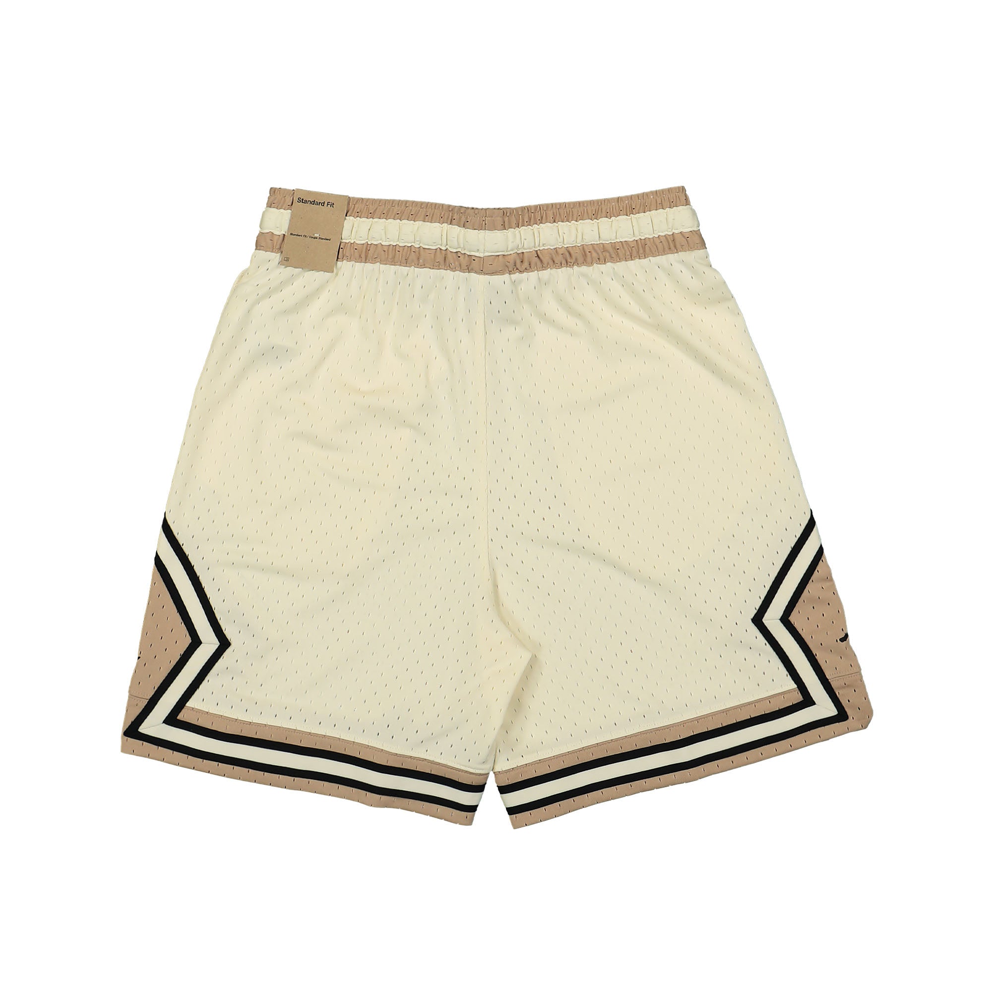 Jordan Dri-FIT Sport Diamond Shorts Coconut Milk / Legend Md Brown / Black Shorts Material | Overkill