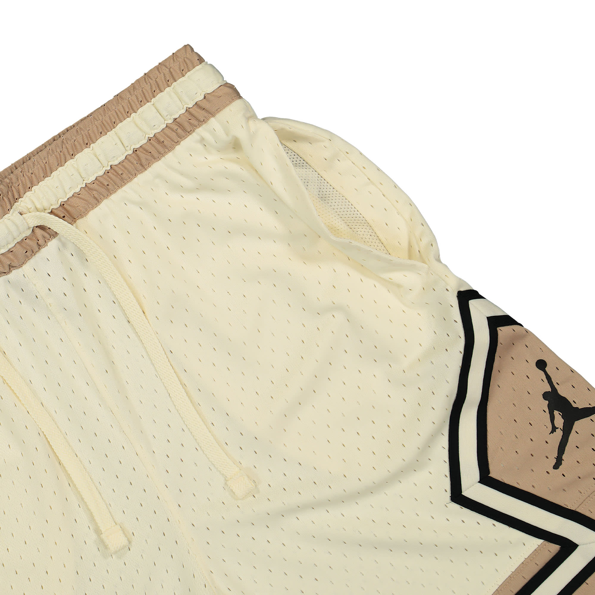 Jordan Dri-FIT Sport Diamond Shorts Coconut Milk / Legend Md Brown / Black Shorts Detailfoto | Overkill