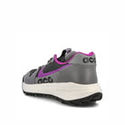 Nike acg lowcate Smoke Grey / Dark Smoke Grey - Vivid Purple Low Top Sneakers  Material | Overkill