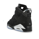 Jordan Air Jordan 6 Retro Black / Metallic Silver - Black High Top Sneakers DX2836 001 Material | Overkill
