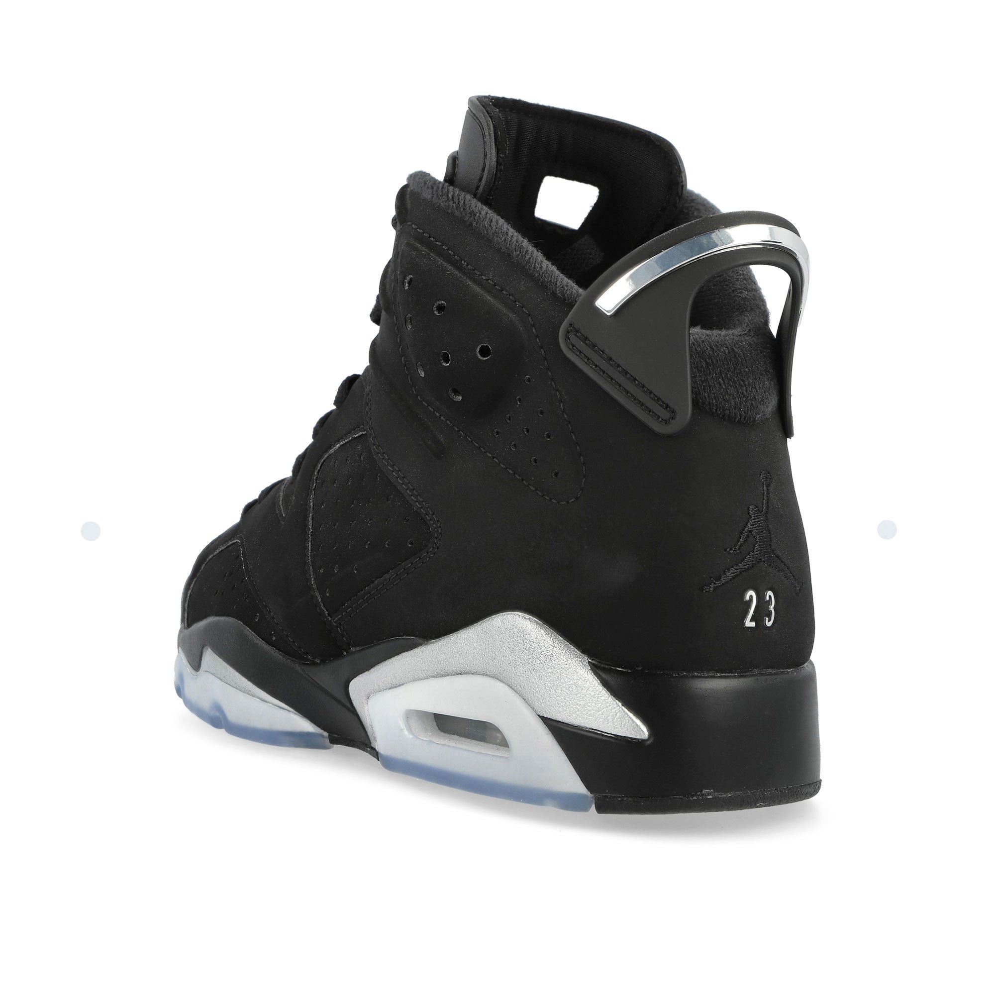 Jordan Air Jordan 6 Retro Black / Metallic Silver - Black High Top Sneakers DX2836 001 Material | Overkill
