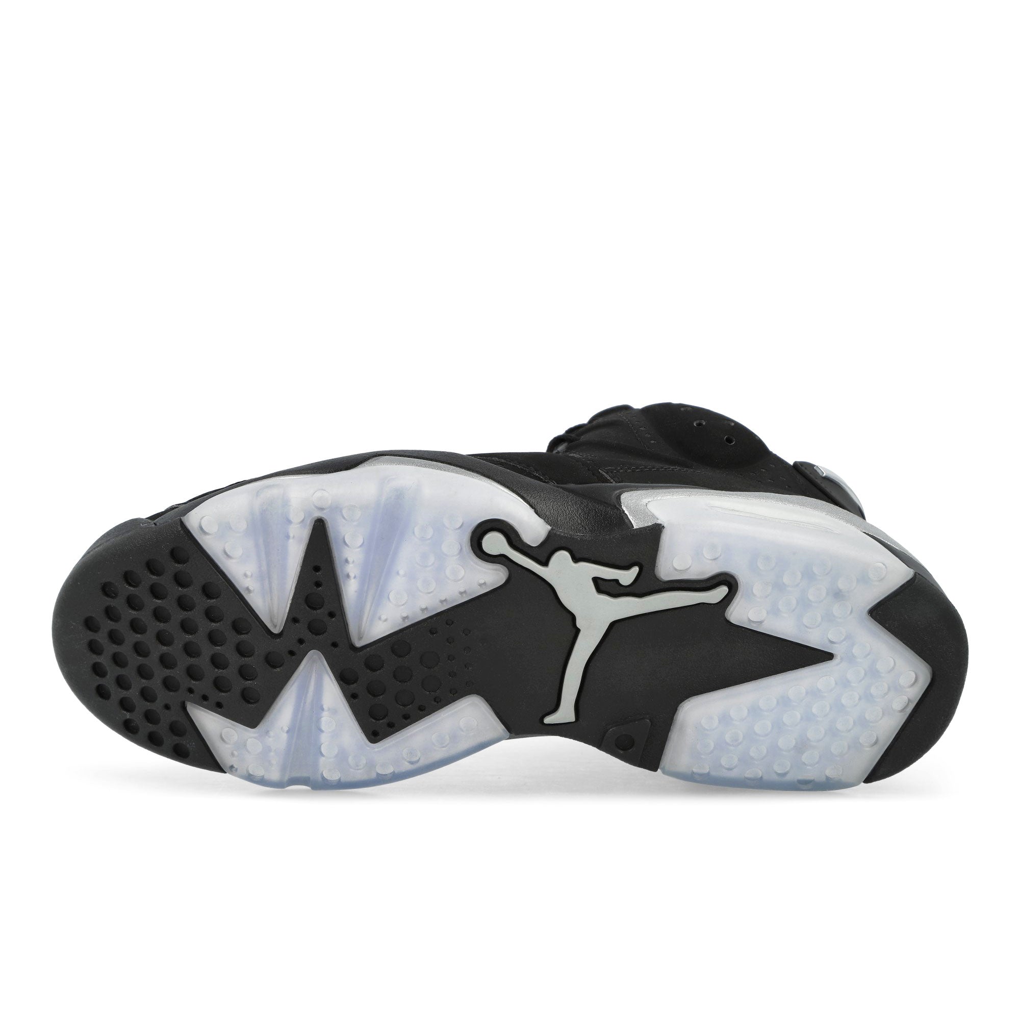 Jordan Air Jordan 6 Retro Black / Metallic Silver - Black High Top Sneakers DX2836 001 Detail View 1 | Overkill
