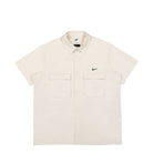 Nike Woven Military Short Sleeve Button Down Shirt Phantom / Black Shirts DX3340 030 | Overkill