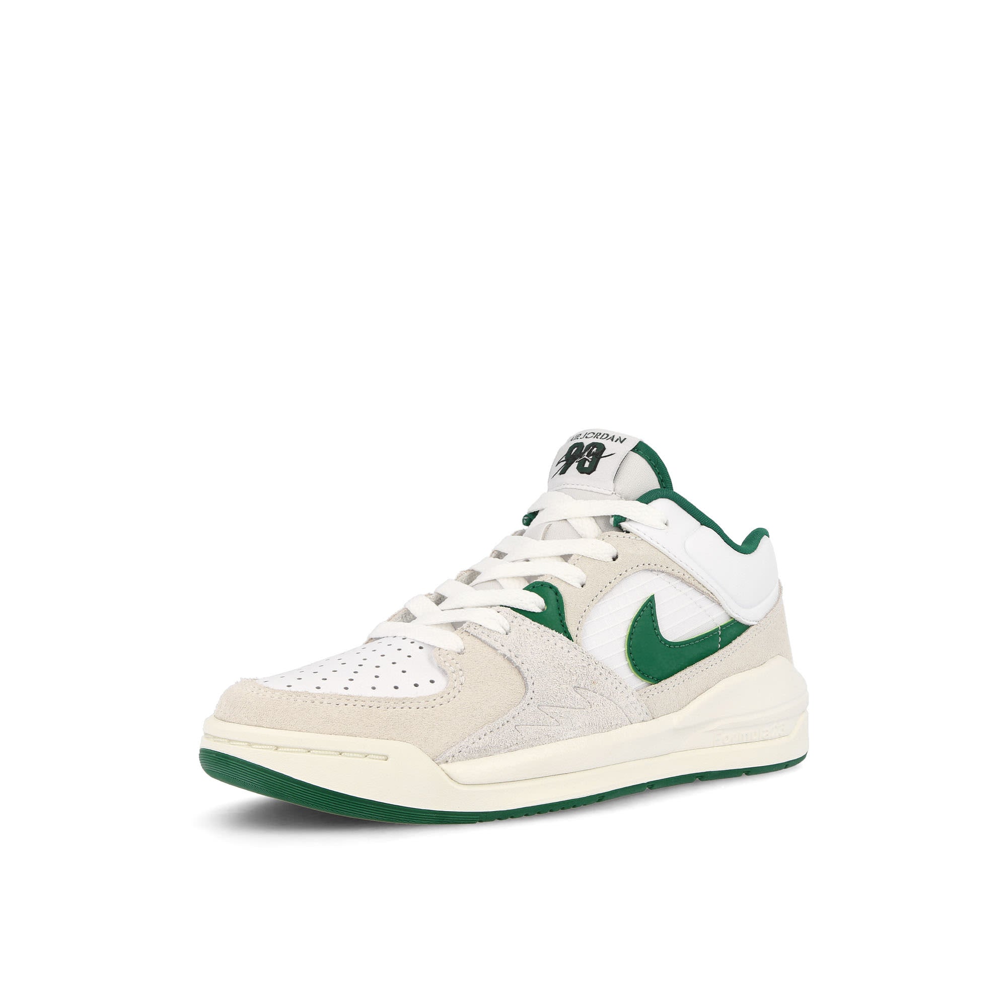 Jordan Stadium 90 GS White / Clover-Sail-Black Sneakers  Close Up | Overkill