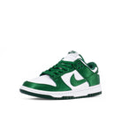 Nike W Dunk Low White / Team Green Low Top Sneakers  Close Up | Overkill