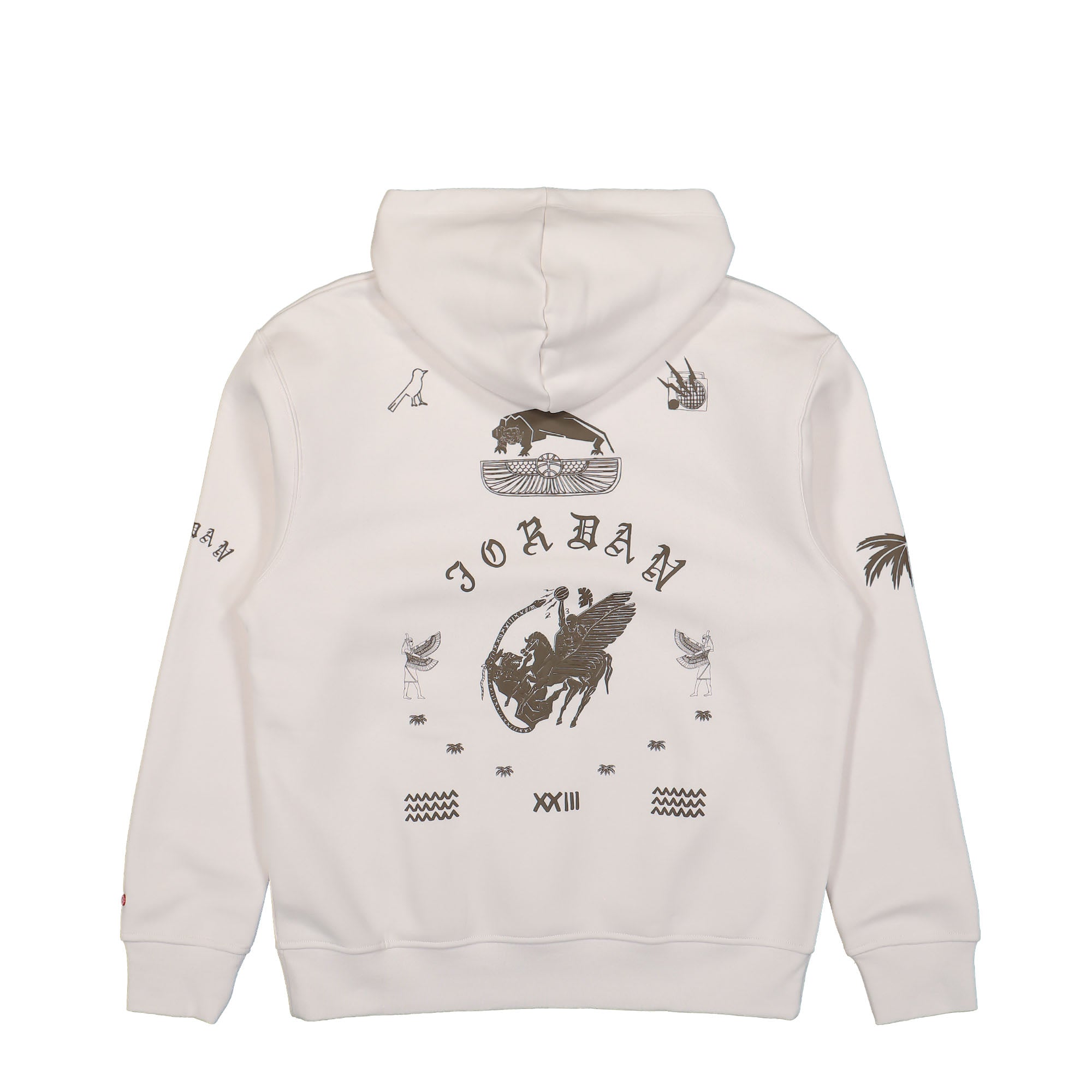 Jordan Umar Rashid x Jordan Artist Series Fleece Hoodie Phantom / Palomino Hoodies Close-up | Overkill