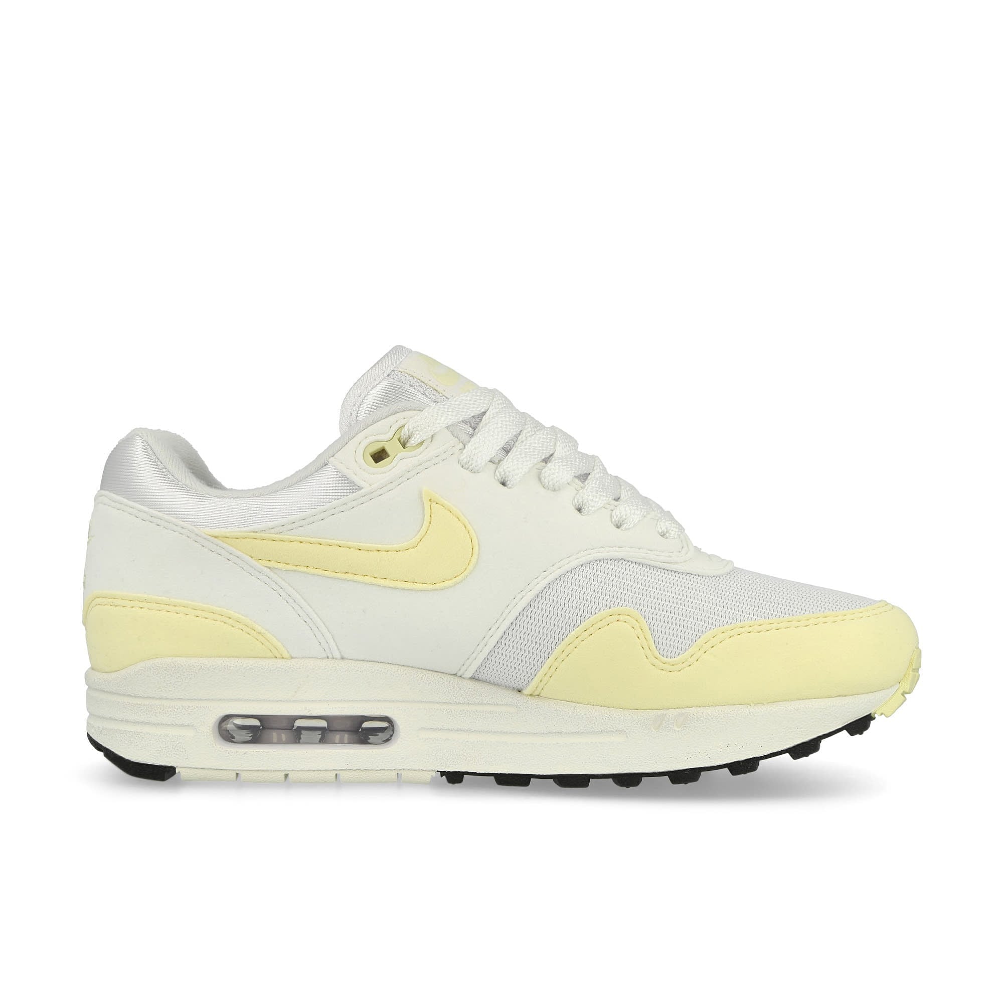 Nike W Air Max 1 White / Alabaster - Summit White - Black Low Top Sneakers  Silhouette | Overkill