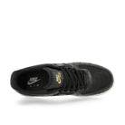 Nike W Air Force 1 '07 LX Black / Black - Sail - Gum Light Brown Low Top Sneakers  Detailfoto | Overkill