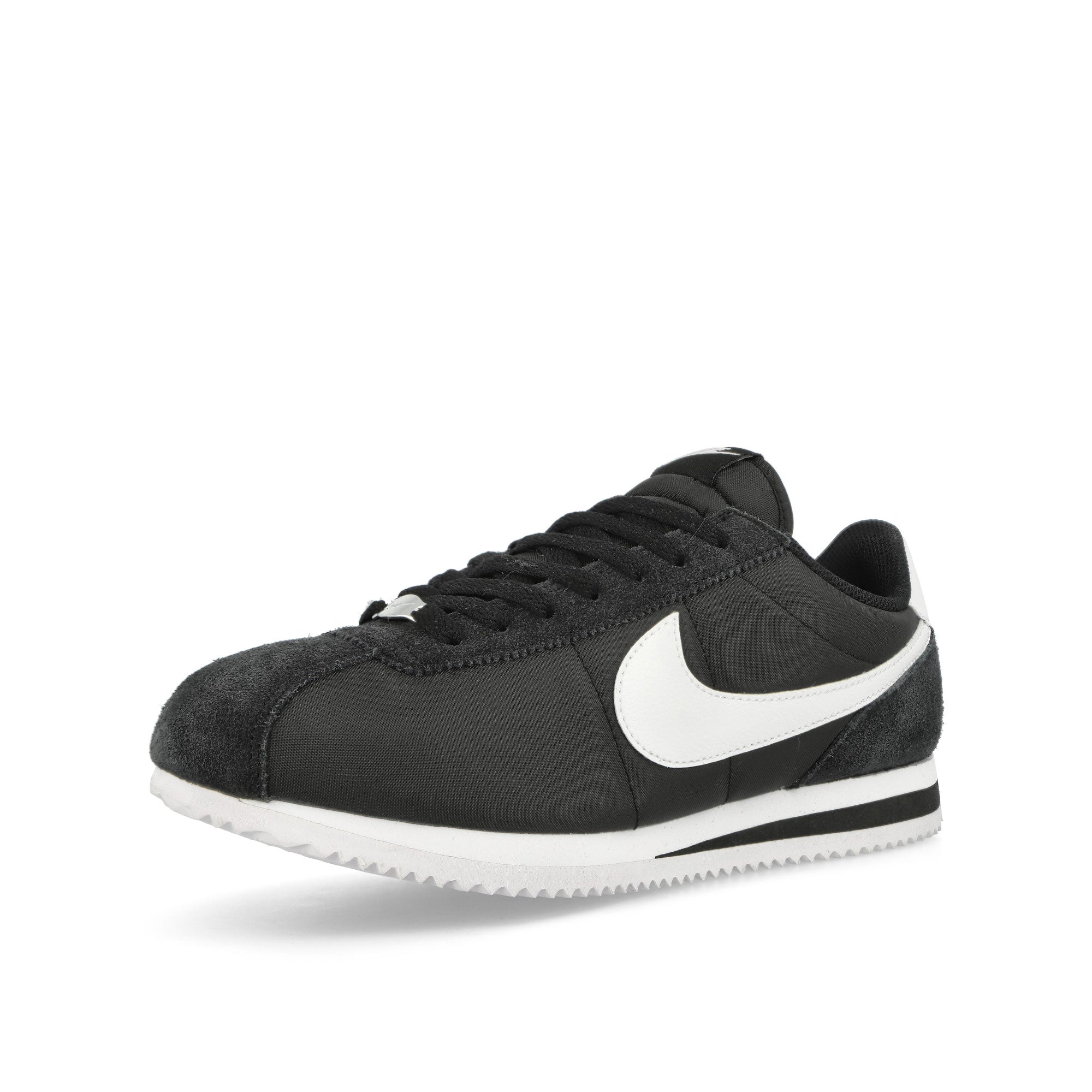 Nike W Cortez Black / White Sneakers  Close Up | Overkill