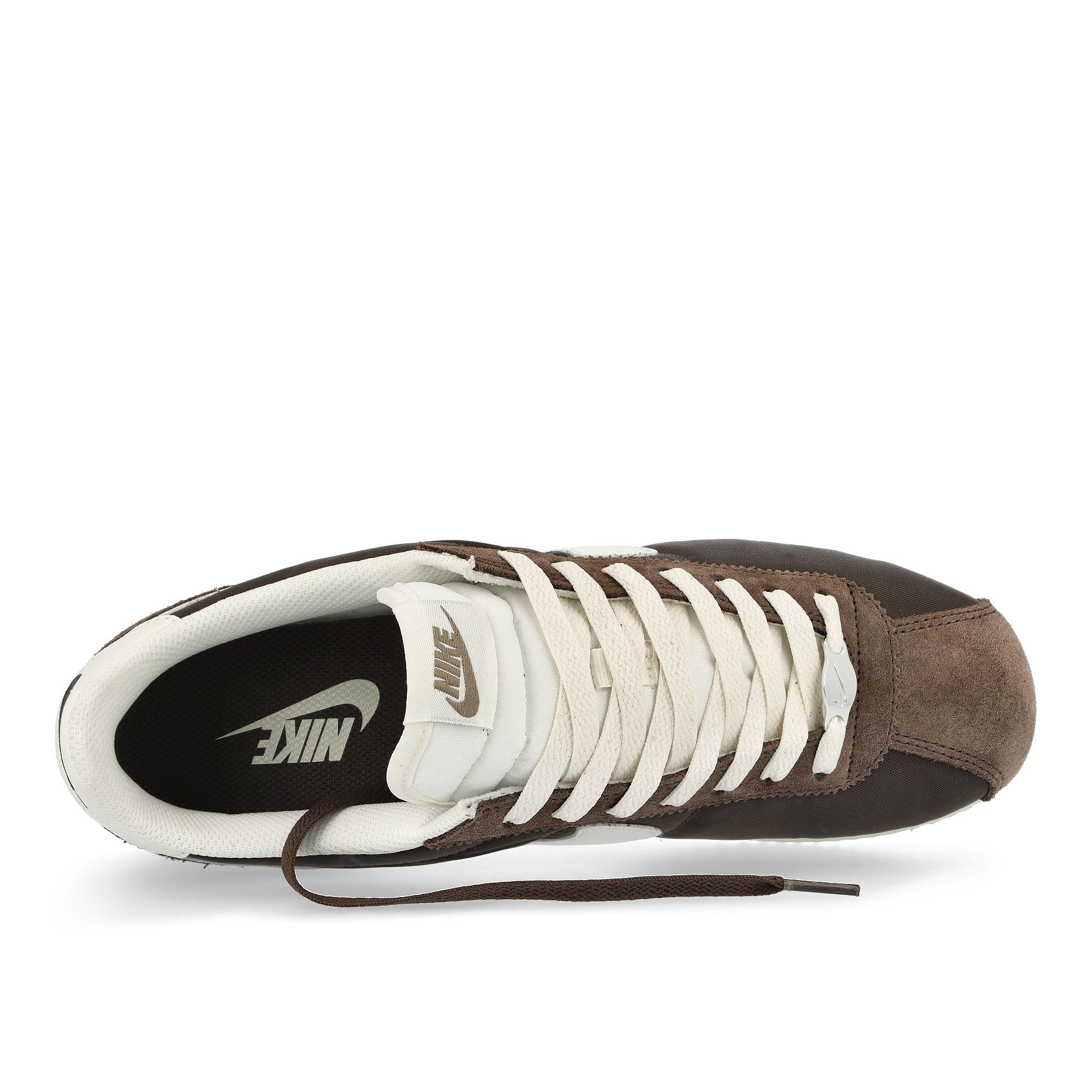Nike Cortez Baroque Brown / Sail - Khaki Low Top Sneakers  Detailfoto | Overkill