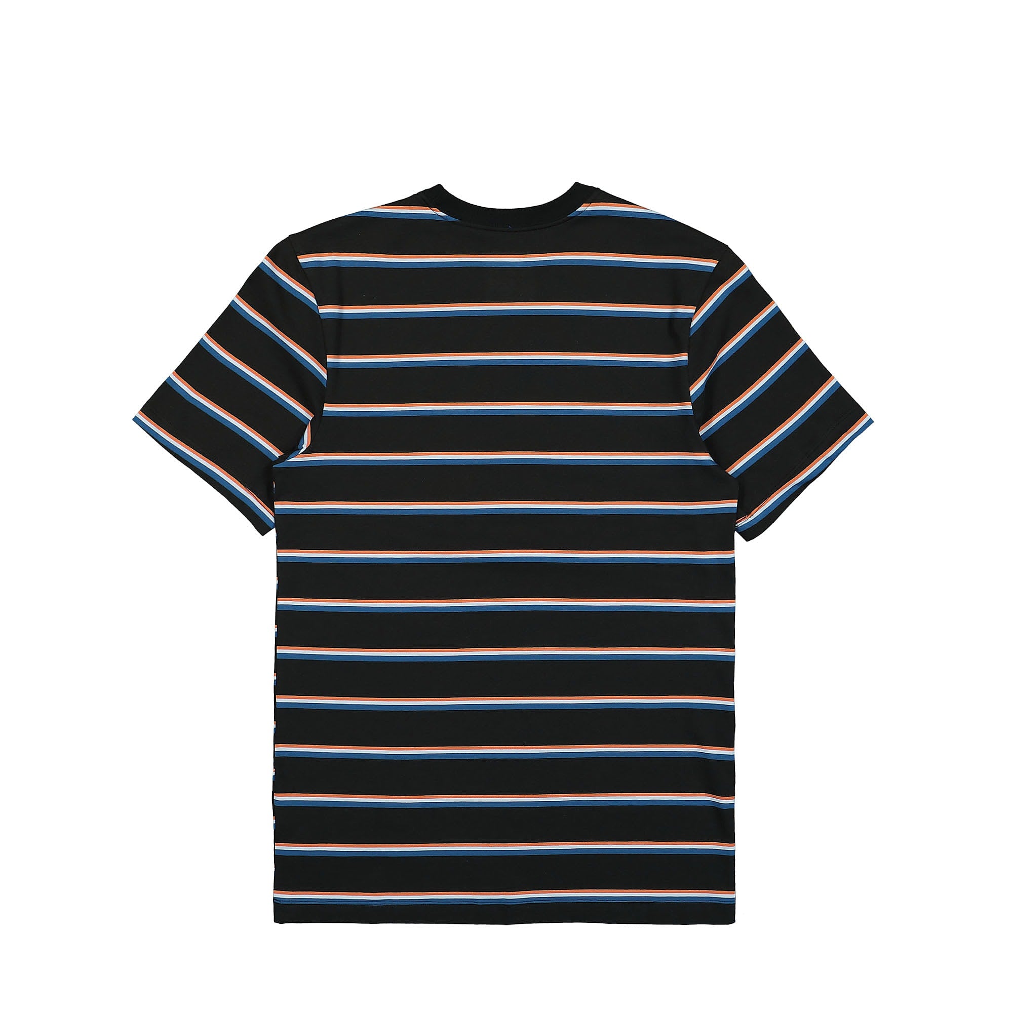 Nike Club Striped T-Shirt Black T-Shirts Material | Overkill