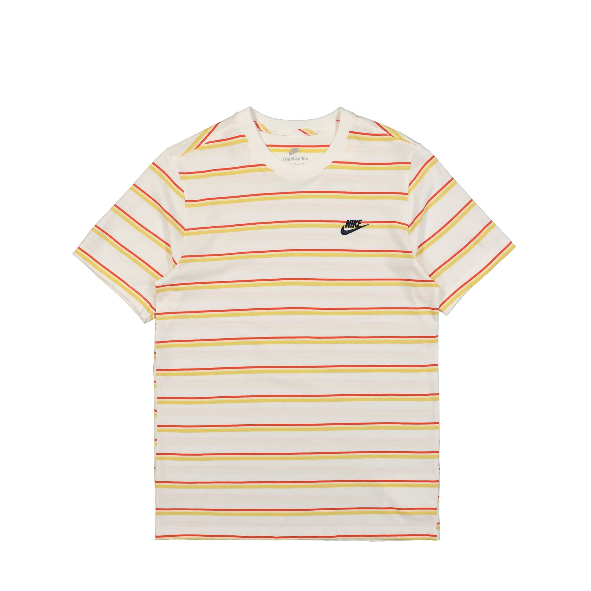 Nike Club Striped T-Shirt White T-Shirts DZ2985 100 | Overkill