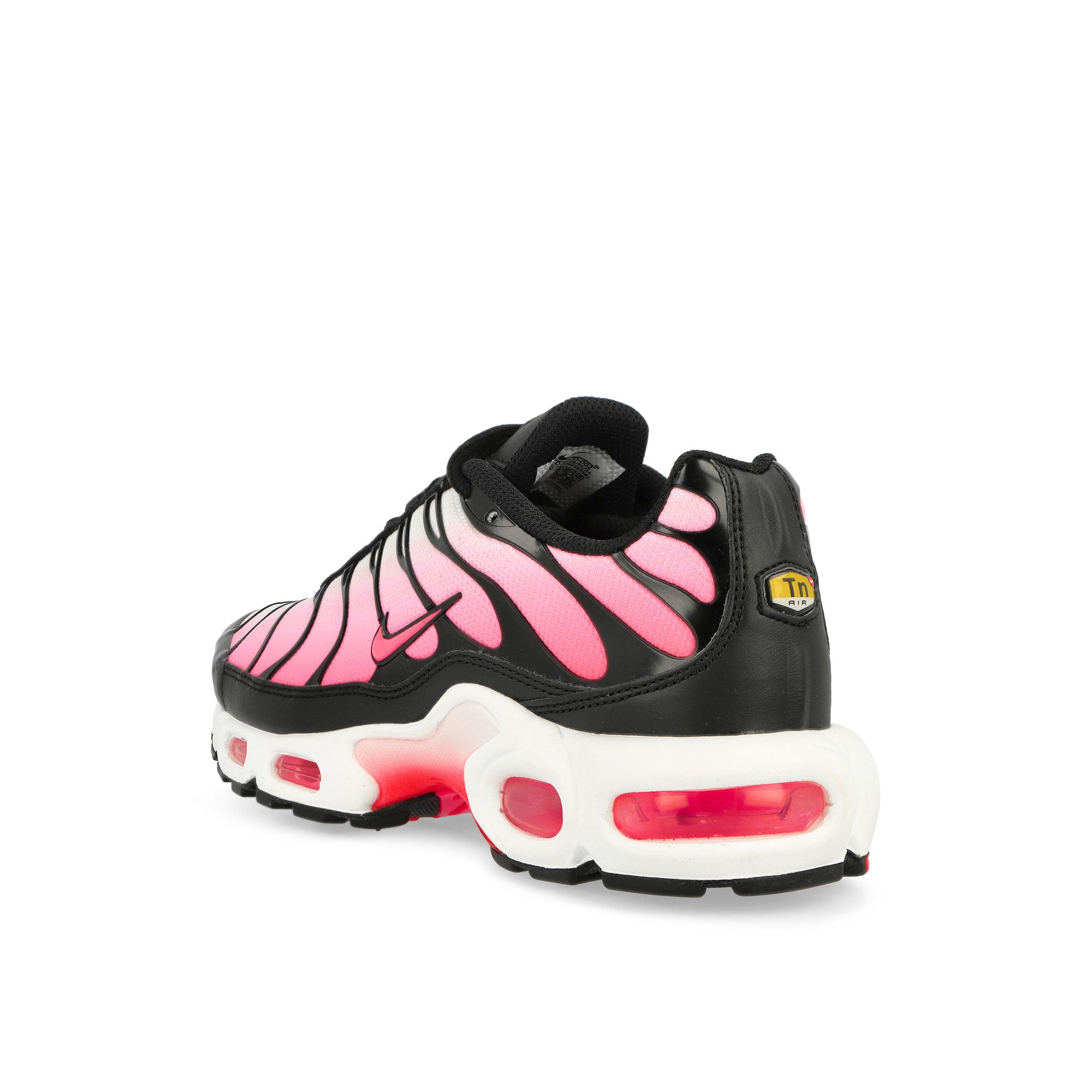 Nike W Air Max Plus Black / Hot Punch - White Low Top Sneakers  Material | Overkill
