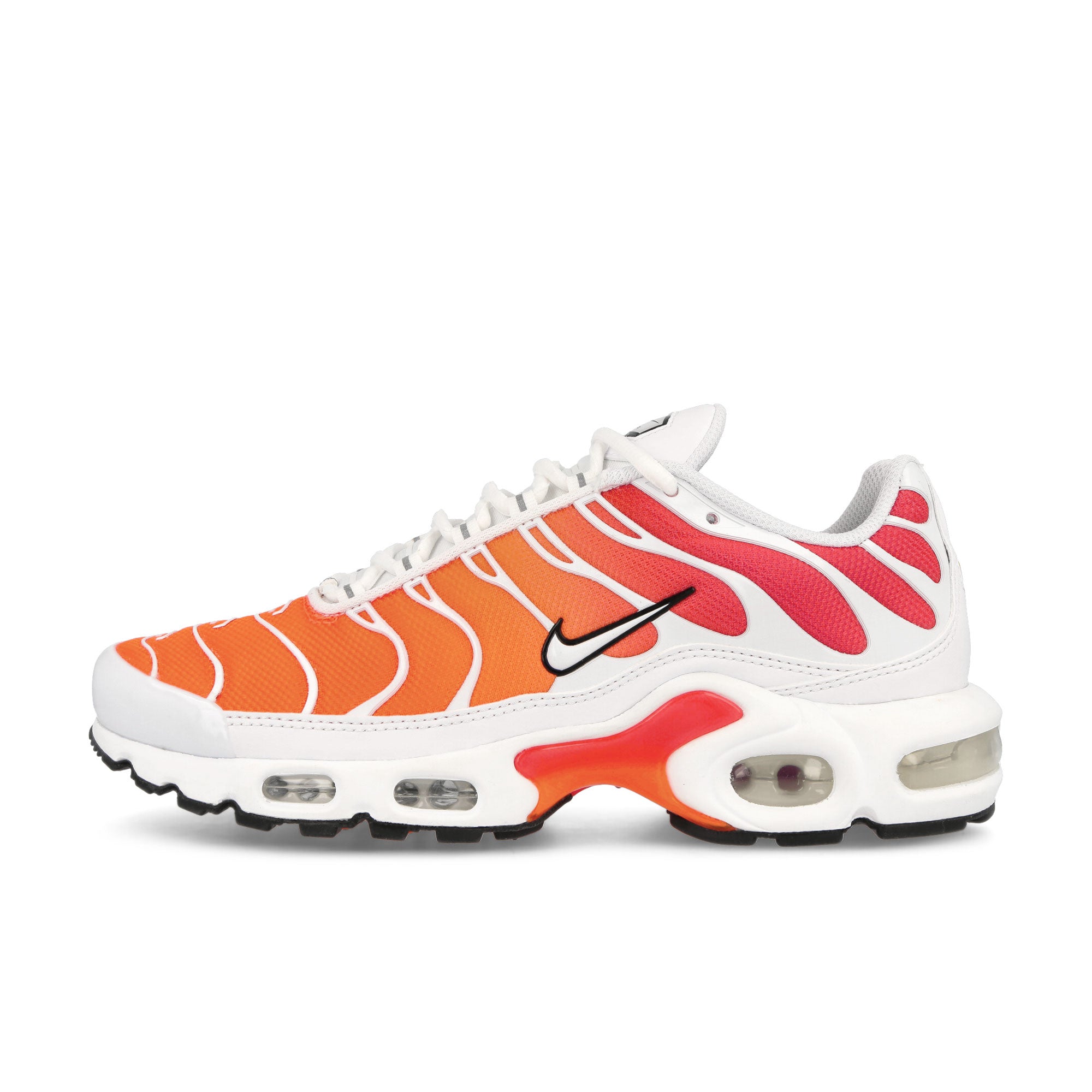 Nike Wmns Air Max Plus White-White - Ember Glow - Total Orange Low Top Sneakers DZ3670 101 | Overkill
