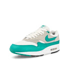 Nike Air Max 1 SC Neutral Grey / Clear Jade - White - Black Low Top Sneakers  Close Up | Overkill