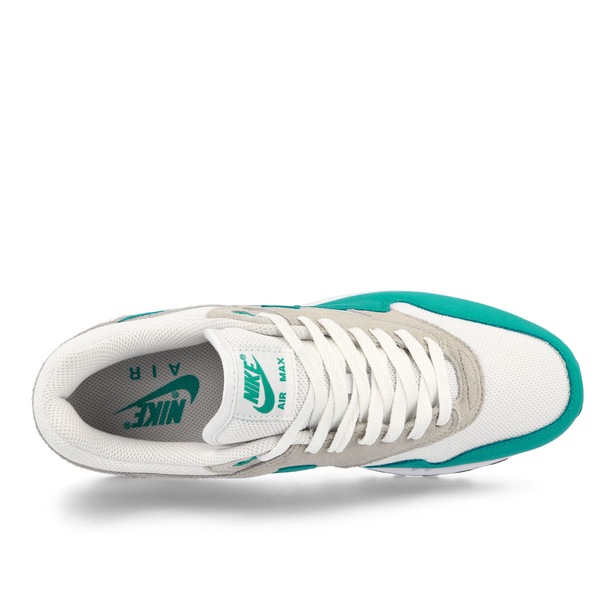 Nike Air Max 1 SC Neutral Grey / Clear Jade - White - Black Low Top Sneakers  Detailfoto | Overkill