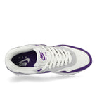 Nike Air Max 1 SC White / Field Purple - Football Grey - Black Low Top Sneakers  Detailfoto | Overkill