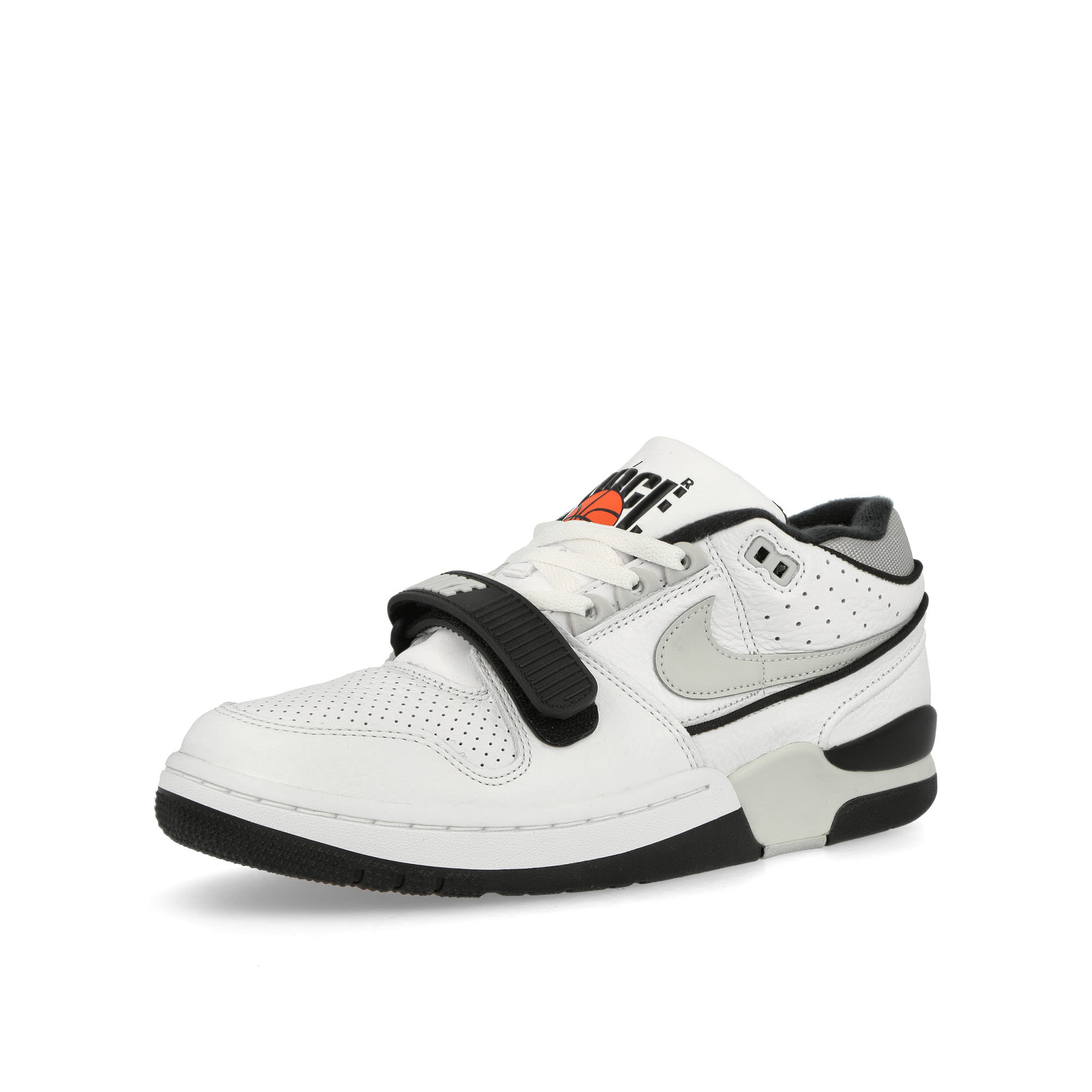 Nike Air Alpha Force 88 White / Neutral Grey - Black - Tech Grey Low Top Sneakers  Close Up | Overkill