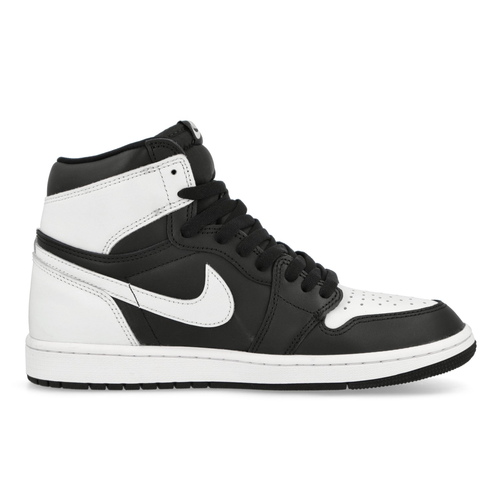 Jordan Air Jordan 1 Retro High OG Black / White - White High Top Sneakers  Silhouette | Overkill