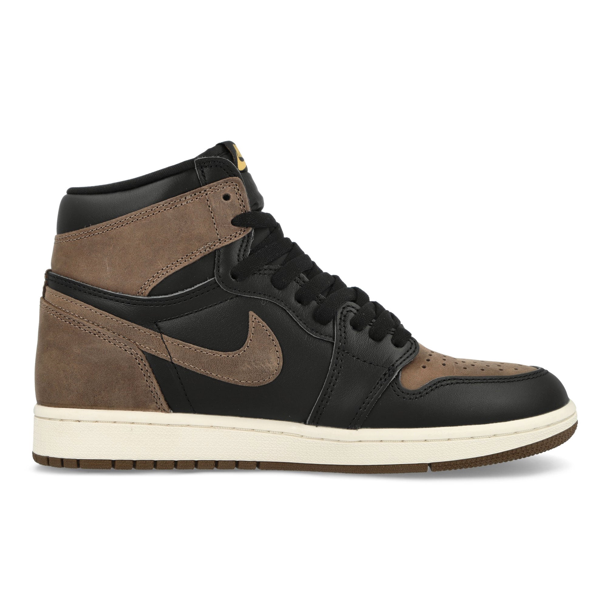 Jordan Air Jordan 1 Retro High OG Black / Metallic Gold - Palomino - Sail  High Top Sneakers  Silhouette | Overkill