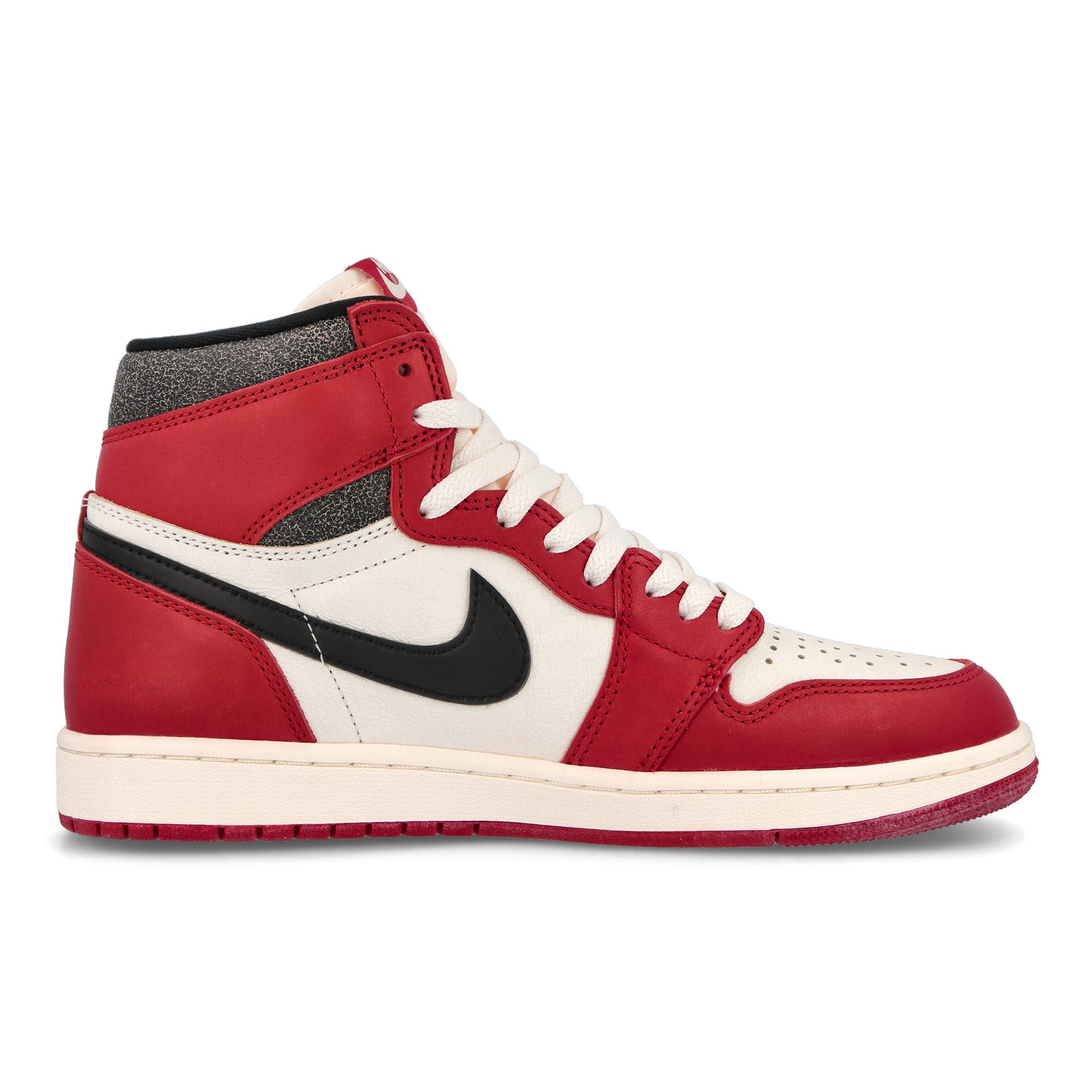 Jordan Air Jordan 1 Retro High OG Varsity Red / Black - Sail - Muslin High Top Sneakers  Silhouette | Overkill
