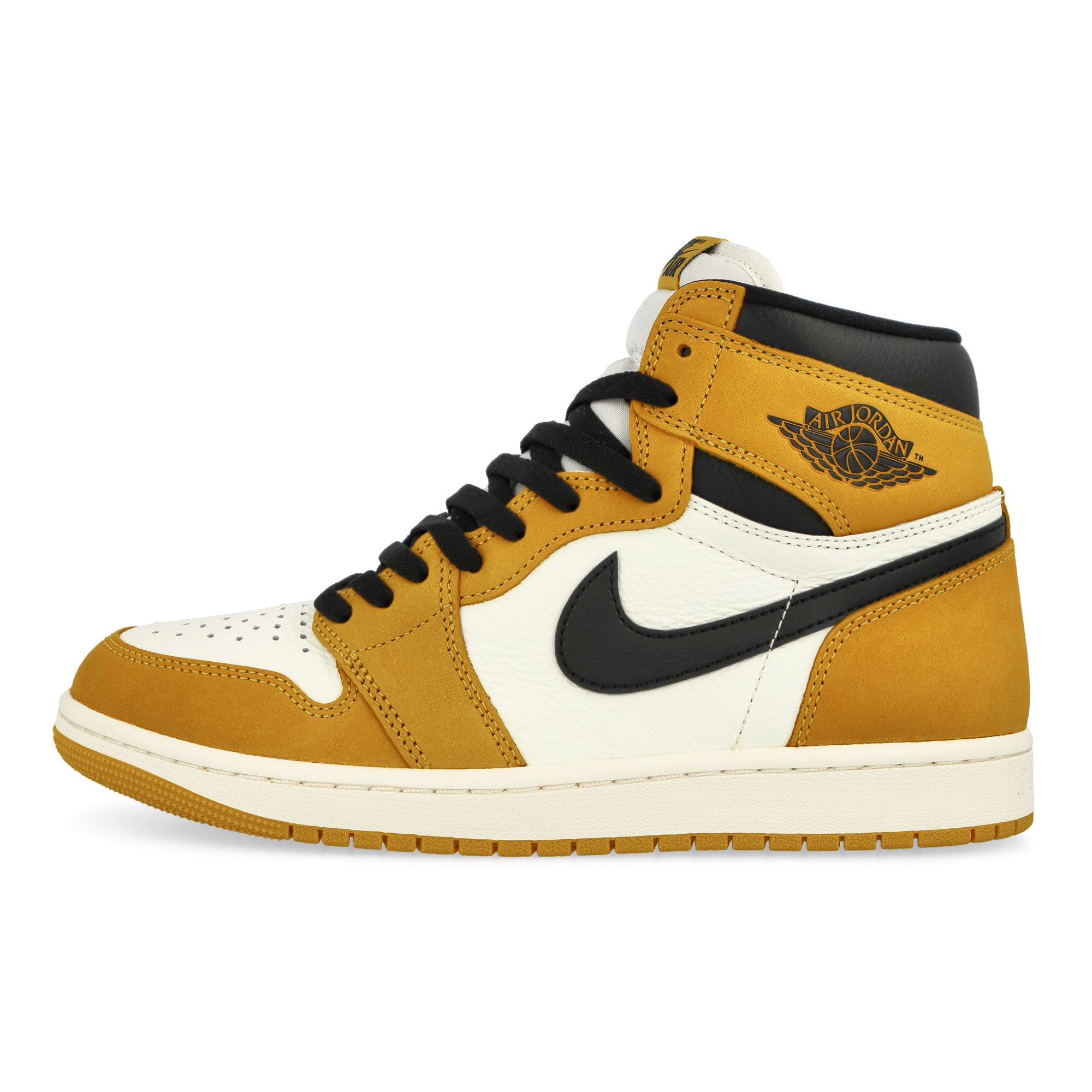Jordan Air Jordan 1 Retro High OG Yellow Ochre / Black - Sail High Top Sneakers DZ5485 701 | Overkill