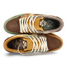 Jordan Zion Williamson x Air Jordan 1 Retro Low OG Z Flax / Muslin - Fauna Brown - Oil Green Sneakers  Material | Overkill